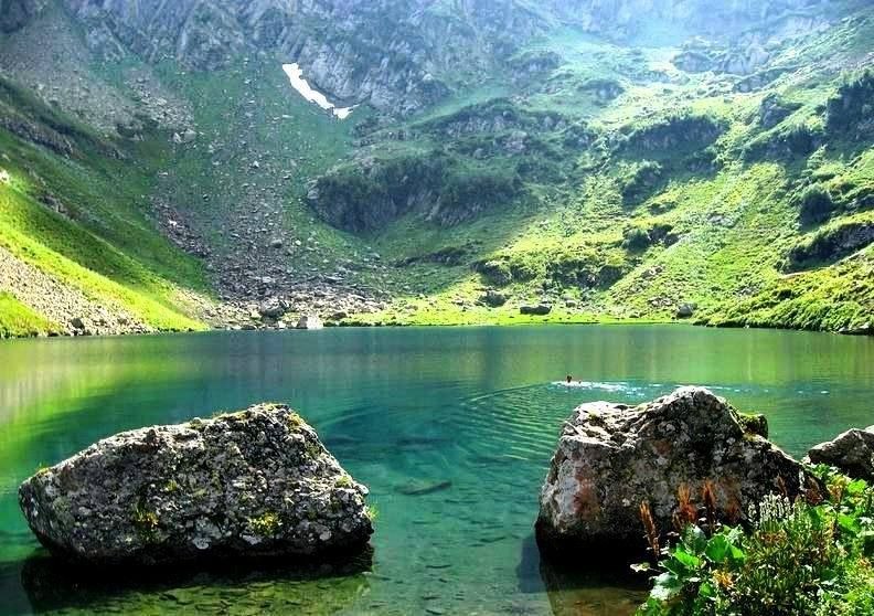ОЗЕРО МЗЫ ЧЕРЕЗ РИЦУ И АУАДХАРУ 🏞 — фото 4